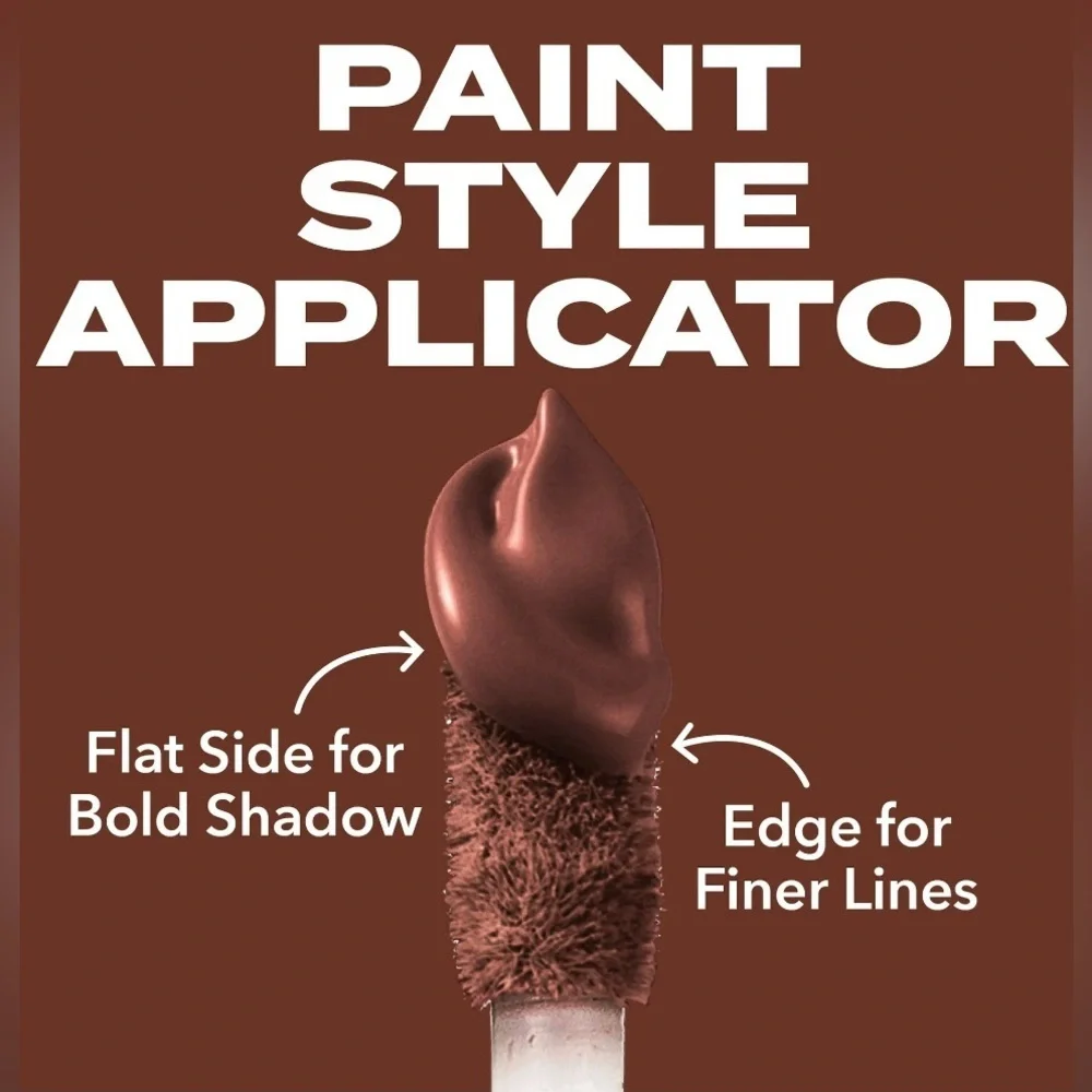Hard Candy Moods Shadow Paint, Cream Eye Shadow & Primer- Rich Brown
